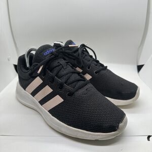 Adidas Womens Lite Racer CLN 2.0 GZ2818 Black Running Shoes Sneakers Size 8.5